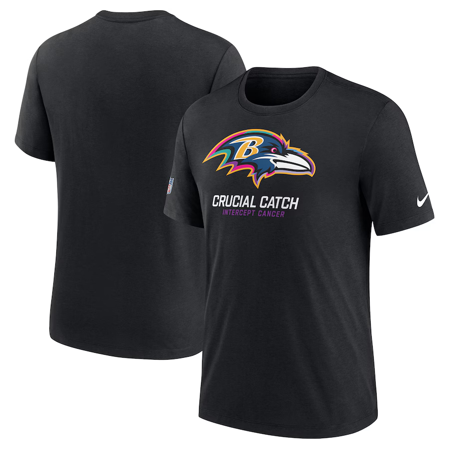 Men Baltimore Ravens 2024 Nike NFL black T shirts